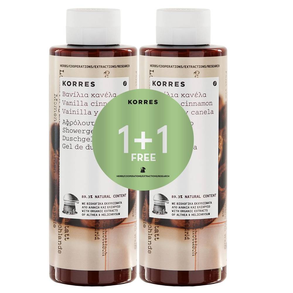 Korres Shower Gel Vanilla Cinnamon shopfarmacia.it