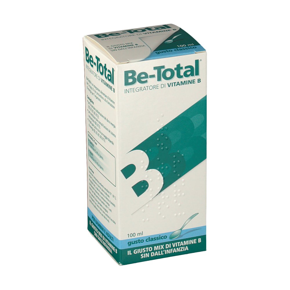 Be-Total Plus Sciroppo Limone Integratore Vitaminico 100 Ml