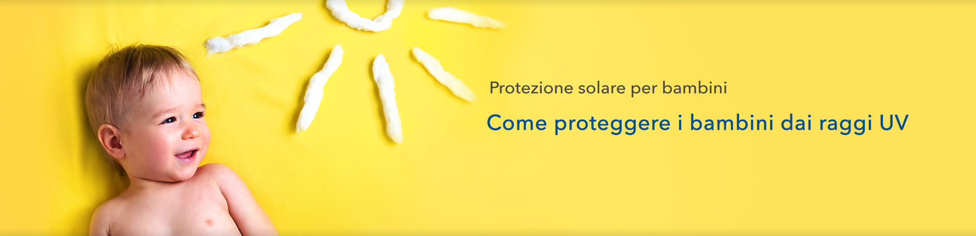 Protezione solare per bambini - GUIDA - SHOP FARMACIA