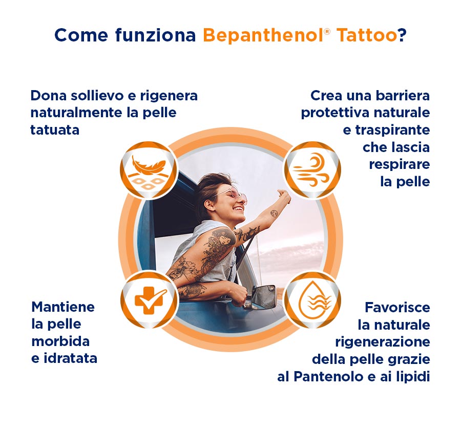 BEPANTHENOL TATTOO PASTA TRATTAMENTO INTENSIVO 100 G